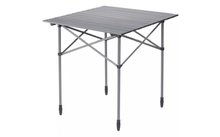Tavolo da campeggio Berger Velino in alluminio con piano arrotolabile 70 x 70 cm
