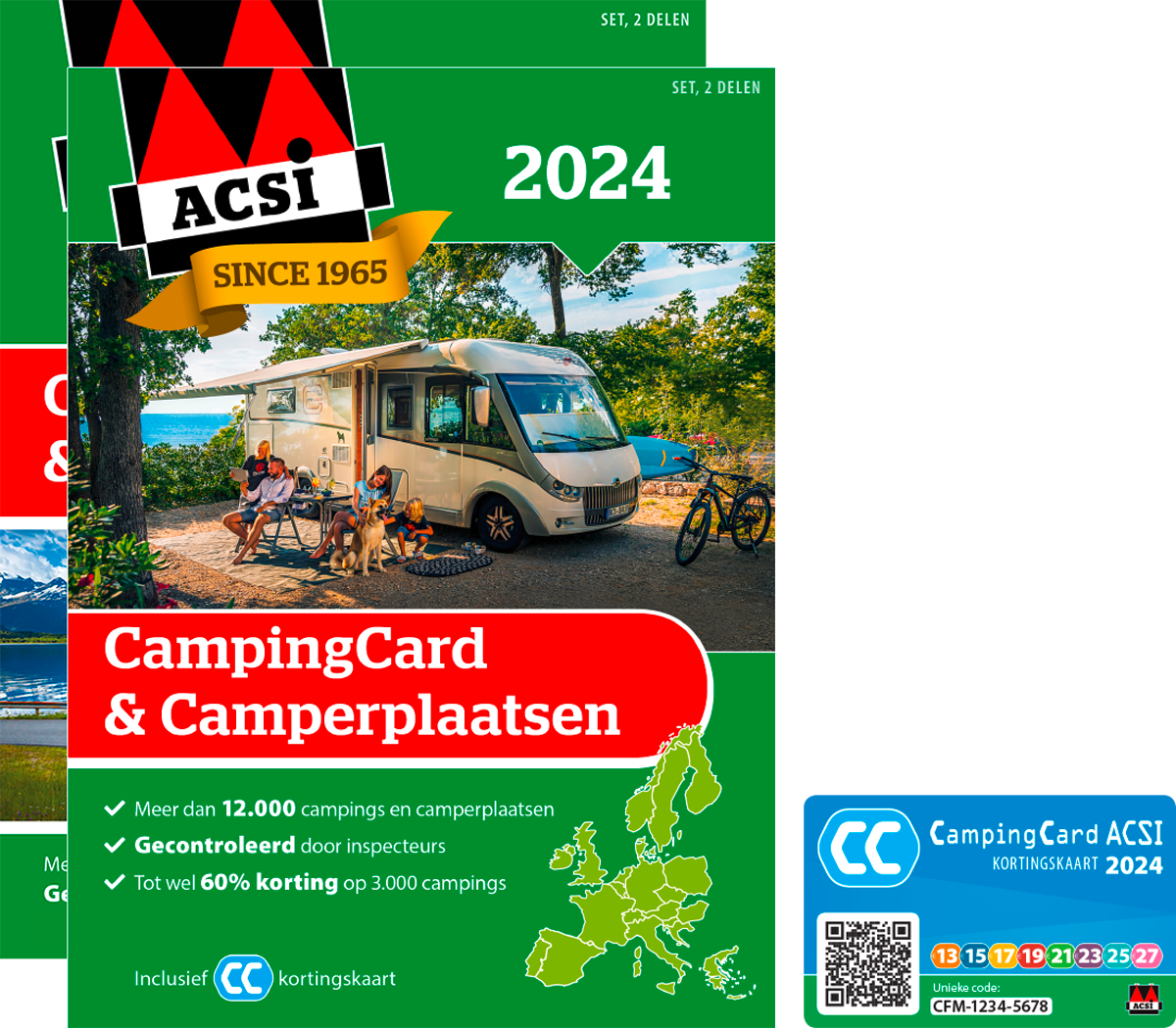 ACSI CampingCard e Guida ai campeggi Paesi Bassi 2024