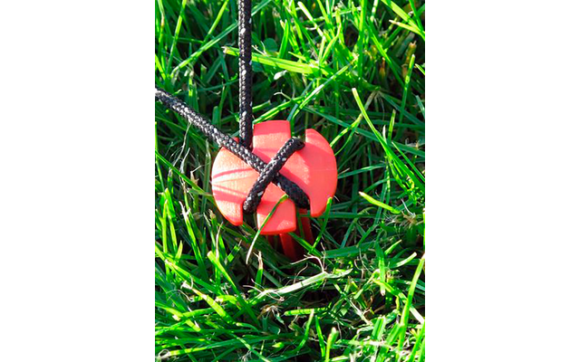 Picchetto da tenda Swiss Piranha RT90 rosso 9 cm 10 pezzi