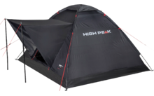 Tenda a cupola High Peak Beaver 3 autoportante a tetto singolo per 3 persone nero